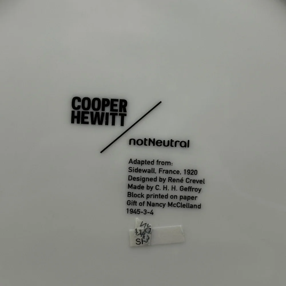 Vintage Cooper Hewitt notNeutral Plates 8.25